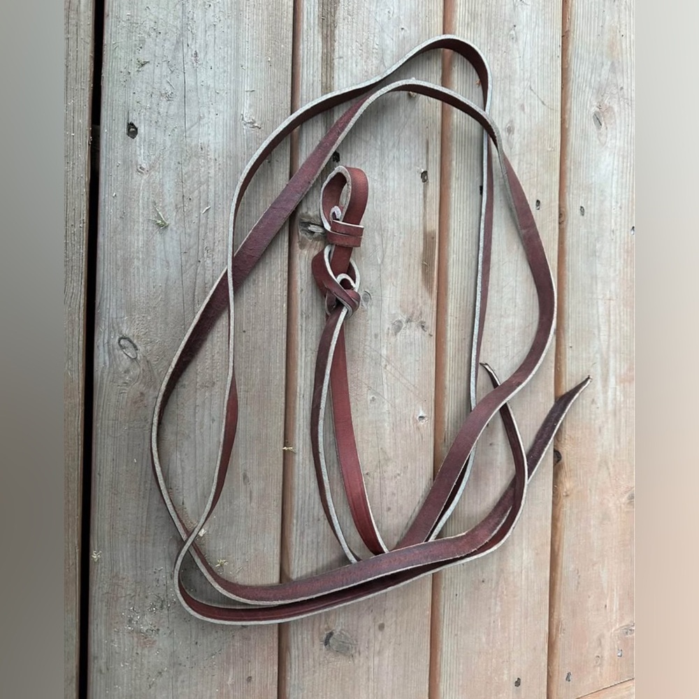 Horse Tack - 5 1/2’ Leather Western Split Reins